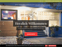 Tablet Screenshot of hotel-kaeferstein.de
